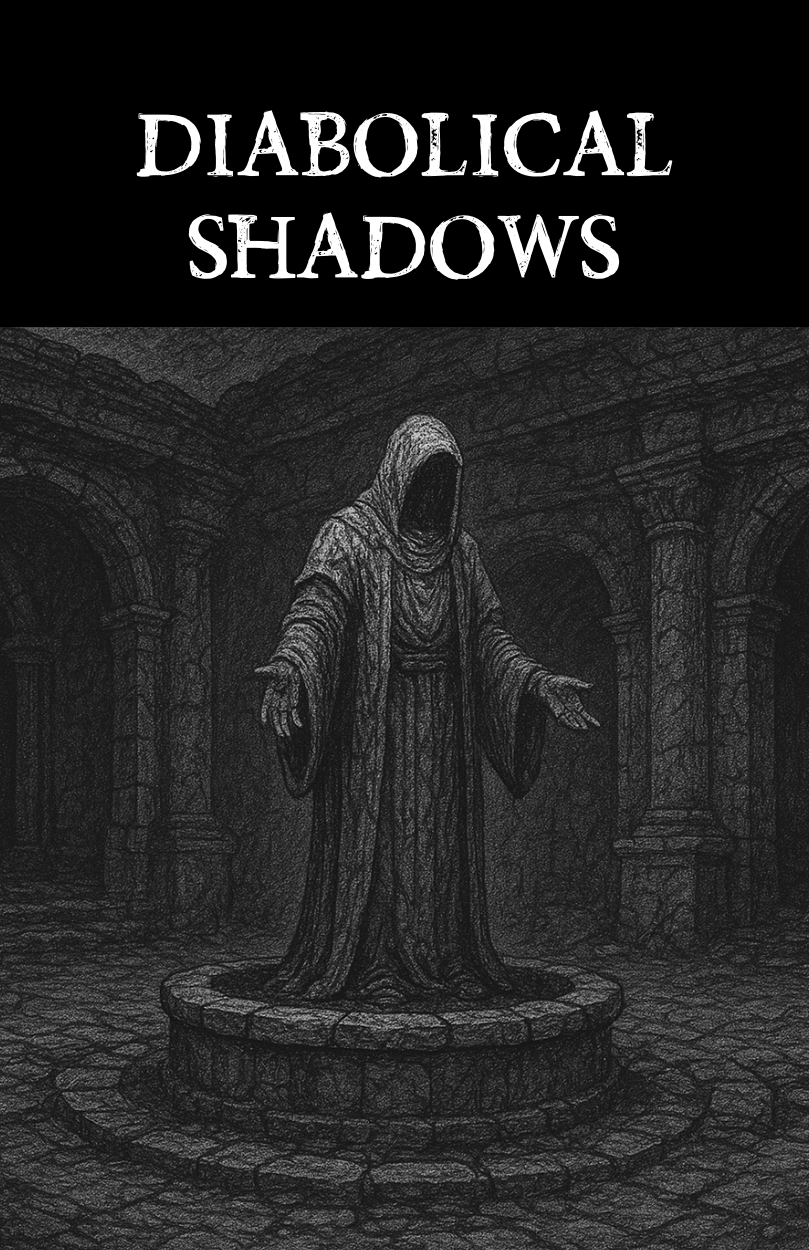 cover image of statue in darkness